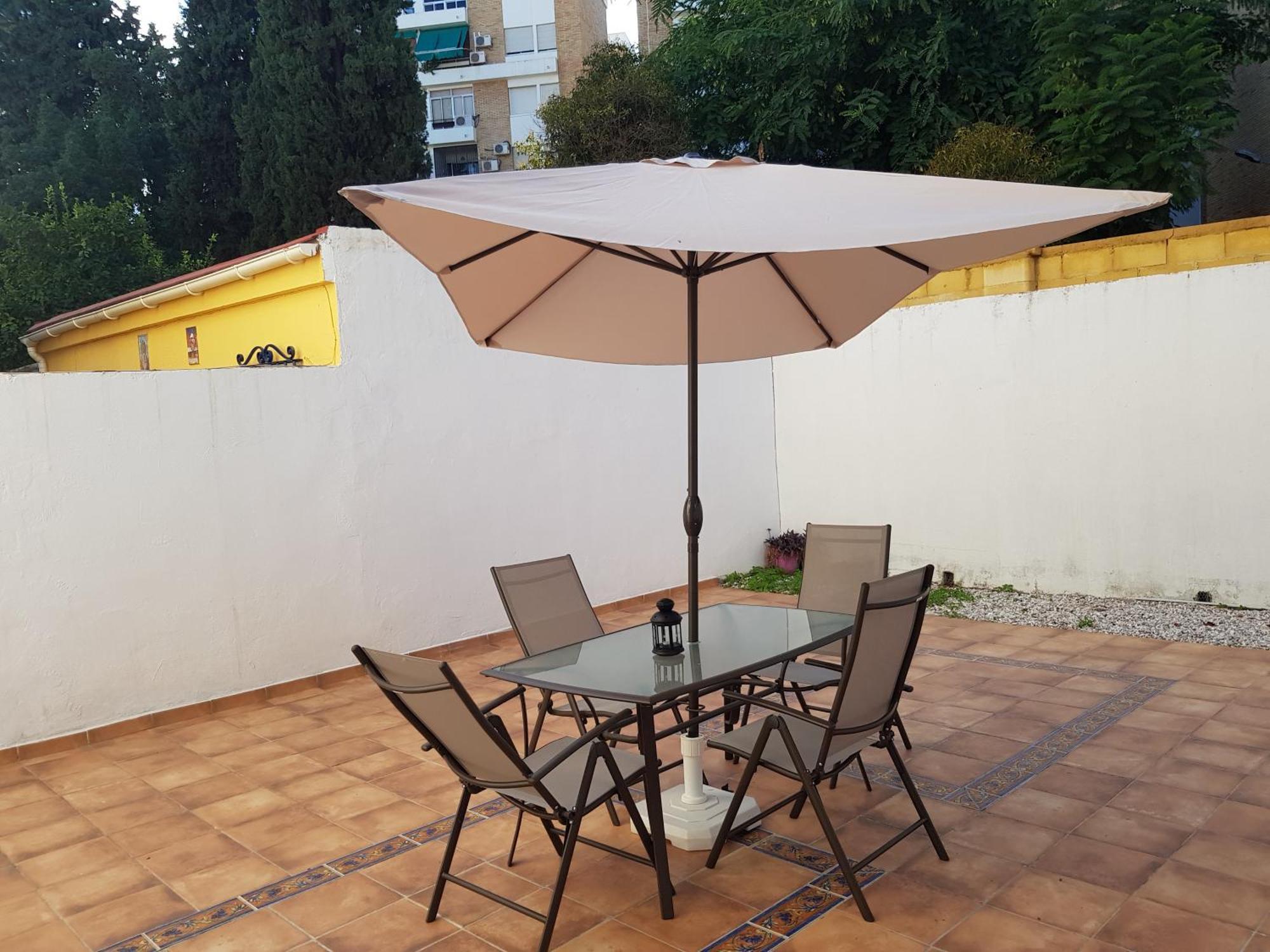 Sevilla Nervion Piso Con Patio Kültér fotó